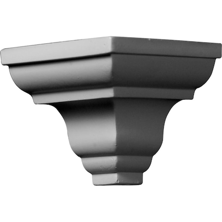 Ekena Millwork 3"P x 3"H Outside Corner Moulding (matches moulding MLD03X03X04PA) MOC03X03PA